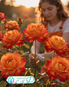 Роза "ФАЙРС СПАРКС"